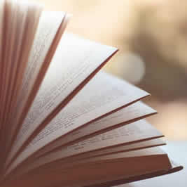 Book acknowledgements resource - leather bound books